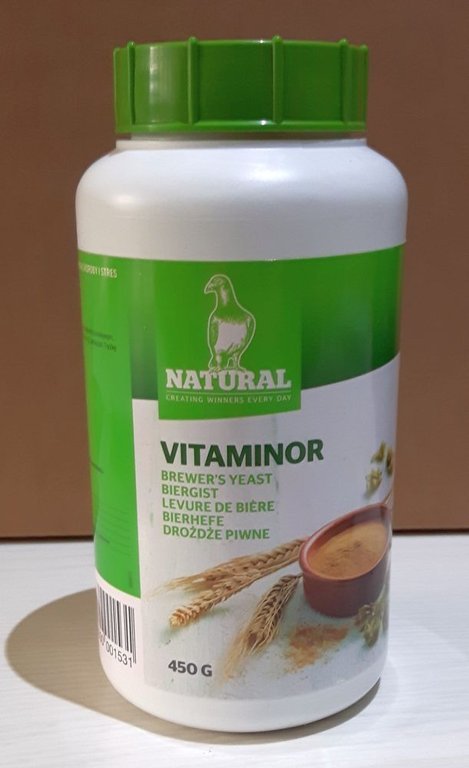 Natural Vitaminor Bierhefe 450g
